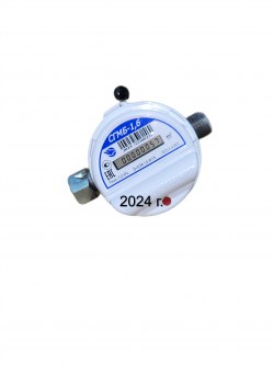 Счетчик газа СГМБ-1,6 с батарейным отсеком (Орел), 2024 года выпуска Гатчина